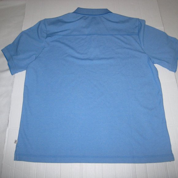 Tommy Bahama Mens Short Sleeve Polo T-Shirt Blue Sz M - Picture 6 of 7